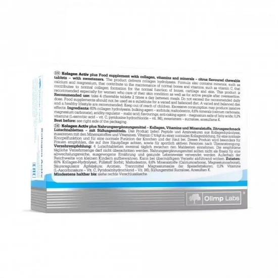 Kolagen Activ, Supliment alimentar cu hidrolizat de colagen, 80 capsule ...